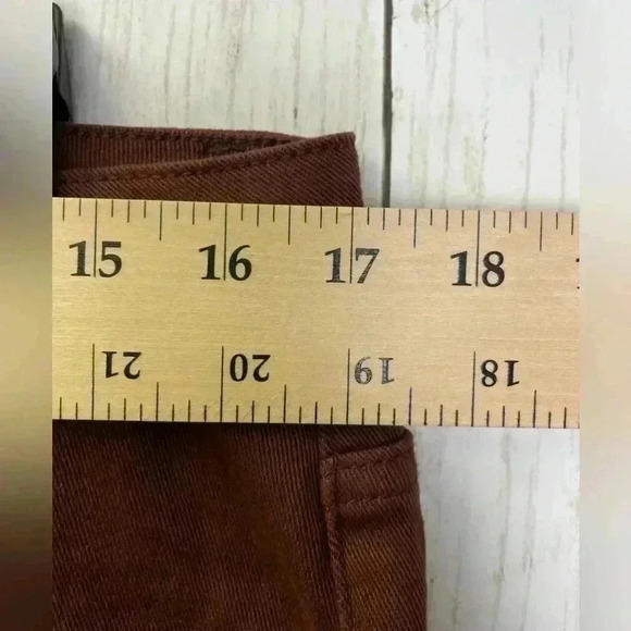 SHEIN Crimson/Burgundy Skinny Jeans size 1XL/14 - Picture 5 of 8